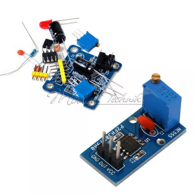 NE555 Frequency Adjustable and Adjustable Module DIY Kit Pulse Generator Module