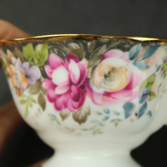 Queen Anne Ridgway Summer Rose Cabinet Cup Only Avon Shape Vintage Replacements 2