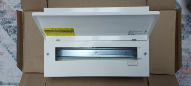 Hager Consumer Unit 10 Way 5+5 VML955RK 100A (100amp 100a amp A) Only DB / CCU