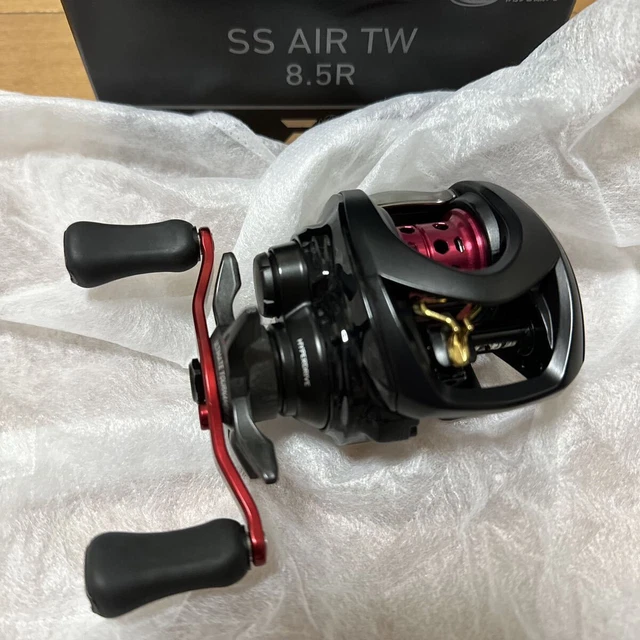 DAIWA SS AIR 8.1L Left Hand Fishing Reel Smooth Spool Used