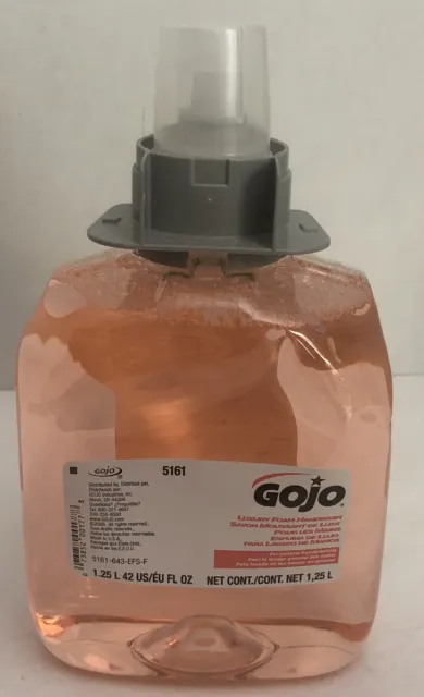 GOJO Luxury Foaming Handwash Dispenser Refill, 1.25 L, 5161
