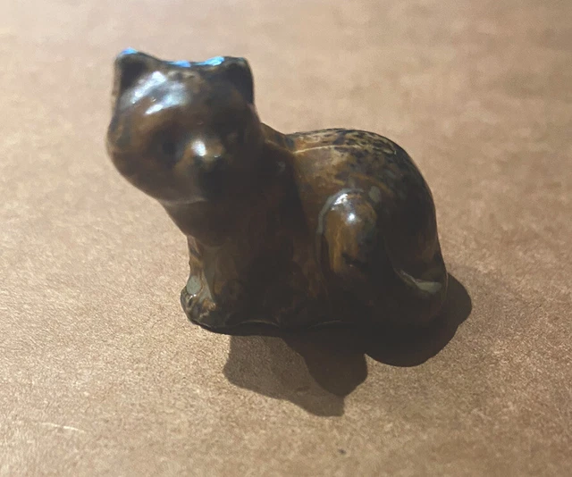 NAPCOWARE VINTAGE FOX/CAT CERAMIC STATUE FIGURINE - Sticker is intact NAPCOWARE VINTAGE FOX/CAT CERAMIC STATUE FIGURINE - Sticker is intact