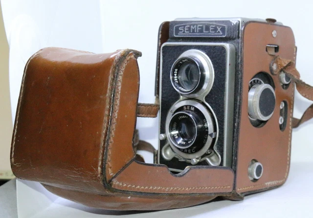 SEM Semflex FX Lens Berthiot 4,5 75 mm avec un étui Appareil photo
