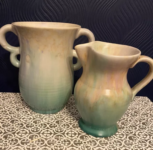 Vintage Beswick Pots | Number 558 Vase & 155 Jug Dripware | Ideal for Florist 3