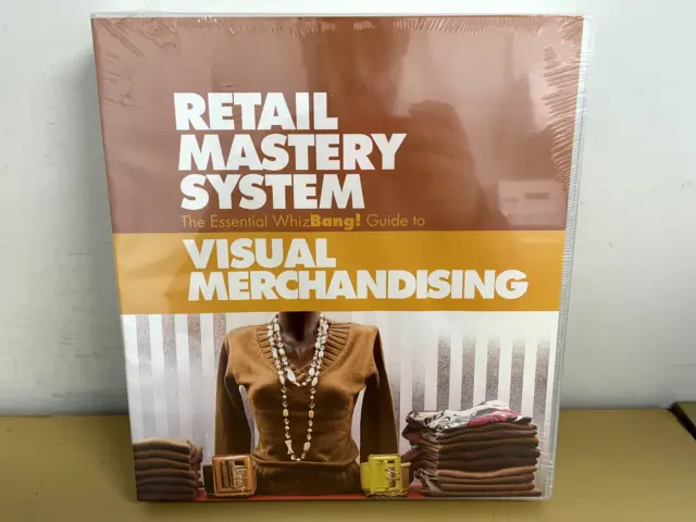 Retail Mastery System, WhizBang Guide to Visual Merchandising, New & Sealed