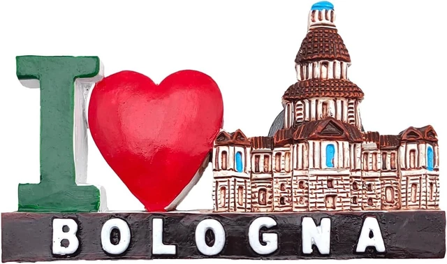 Calamita Frigorifero Alberobello Puglia – Souvenir Viaggio Italia, Dipinta A Mano, 6,3x5,7 Cm