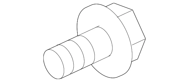 Genuine Ford Tail Lamp Assembly Screw N808955-S439