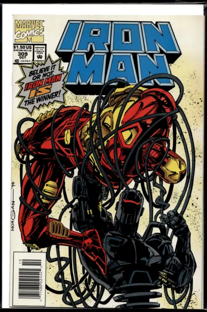 1994 Iron Man #309 Newsstand Marvel Comic