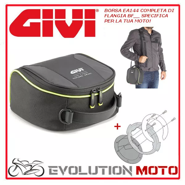 Borsa Serbatoio Ea144 + Flangia Bf01 Suzuki Dl 650 V Strom 2011 > 2022 Givi