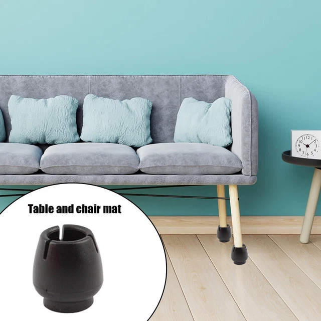 16pcs Chair Leg Mat Washable Silicone Floor Protection Cover Reusable for Home