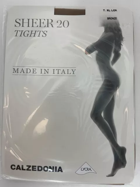 NWOT - CALZEDONIA Women's Black Soft Cashmere Blend Tights, Size M  8050664472424 £23.65 - PicClick UK