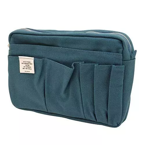 DELFONICS Pouch (BRAND NEW) Inner Carrying Size: Medium SKY BLUE