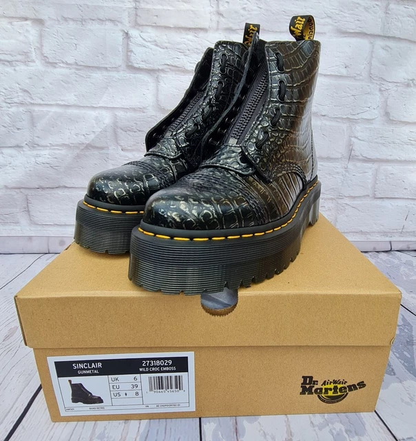 Sinclair metallic embossed discount leather ankle boot