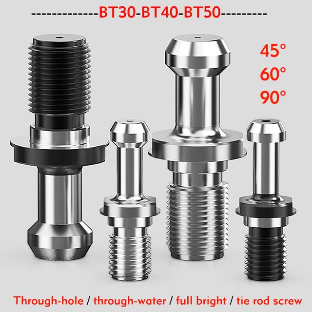 BT30/BT40/BT50 45°-90°Pull Stud Retention Knob for CNC Engraving Milling Machine