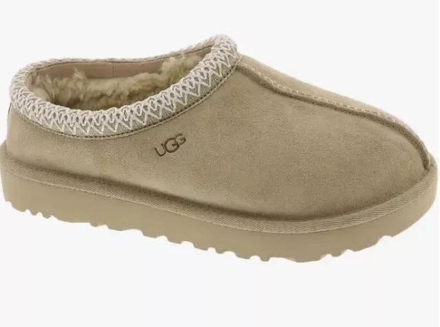 UGG Tasman Womens Slippers Mustard Seed 5955 MSWH Size 12W Authentic Fast Ship