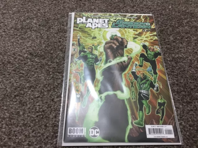 Boom & Dc Comics Planet Of The Apes Green Lantern #1 February 2017 1St Print Nm