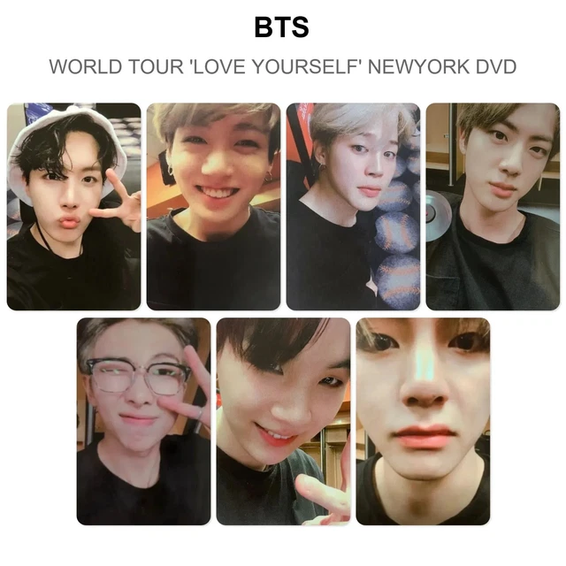 BTS OFFICIAL LOVE Yourself Tour DVD Yoongi Photocard £57.90