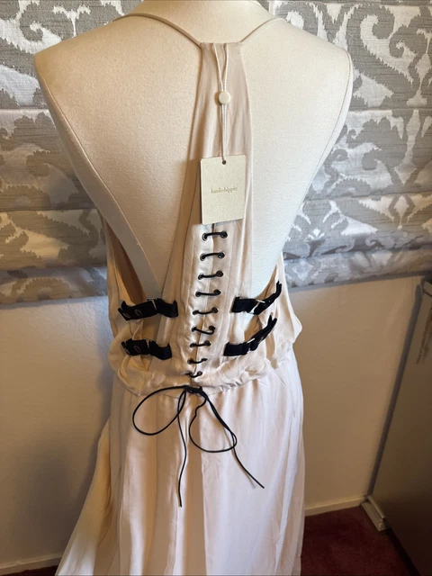 NWT! $595 Haute Hippie Romantic Boho Sexy Michelle Silk Dress Size 10 NWT! $595 Haute Hippie Romantic Boho Sexy Michelle Silk Dress Size 10
