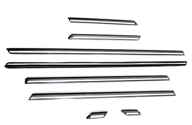 Jeu De 4 Joints Grattoirs Pour Vitres Mercedes W108 - Joints Caoutchouc Avant/arrière | Joint Vitre Mercedes Vintage