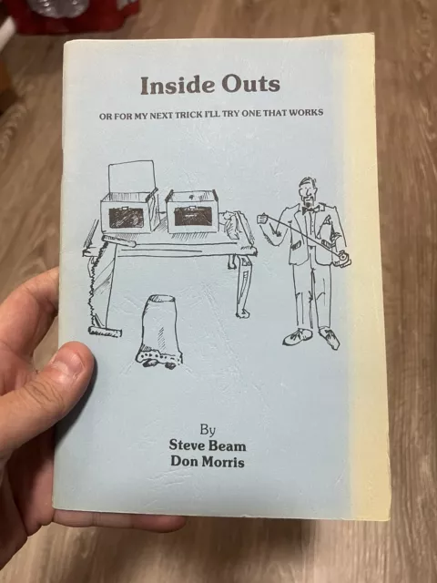 🔥RARE!!! - INSIDE OUTS By Steve Beam Collectable Out Of Print Card Magic  🔥🔥