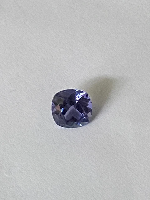 Superb Eye Clean Cushion Cut Tanzanite 1.21 Carats