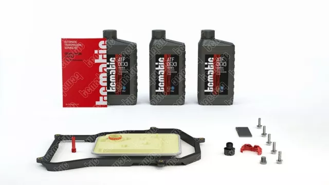 TCMATIC Ölwechselkit für Automatikgetriebe Satz 4 Gang 3L für VW PASSAT (3B3)