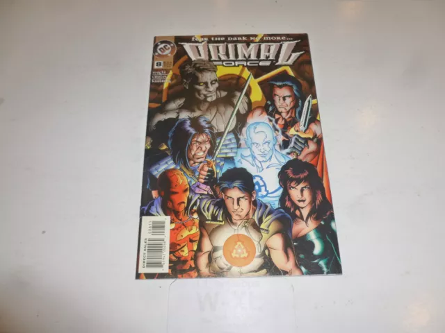 PRIMAL FORCE Comic - Vol 1 - No 8 - Date 06/1995 - DC Comics
