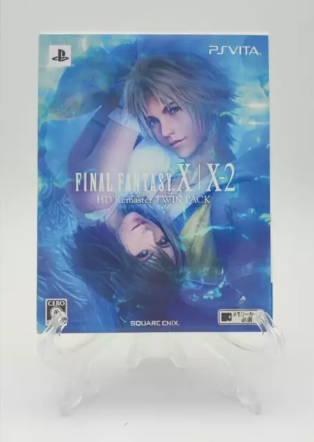 Final Fantasy X X-2 Hd Remaster Sony Playstation Vita 2014 Psvita Twin Pack 2