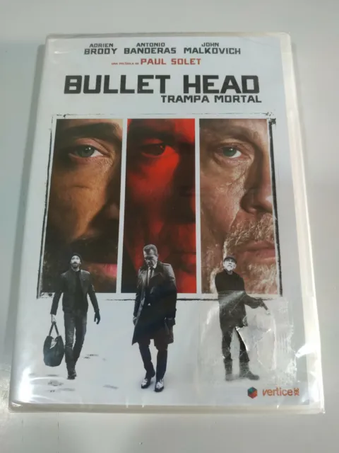 Bullet Head Piège Mortel Adrien Brody Drapeaux DVD Région 2 Espagnol Anglais -