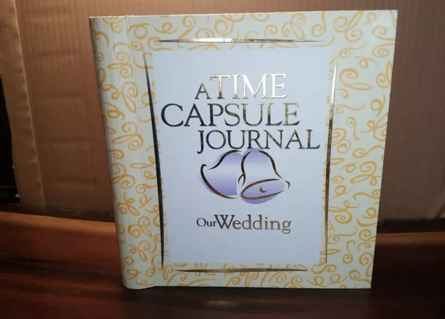 Wedding Engagement Journal Time Capsule  Keepsake Memories Organizer