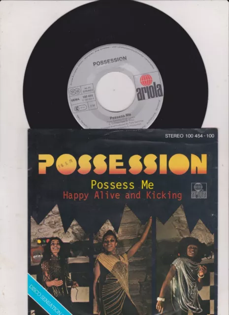 7 " POSSESSION Possess Me  ( vinyl  near mint + !)