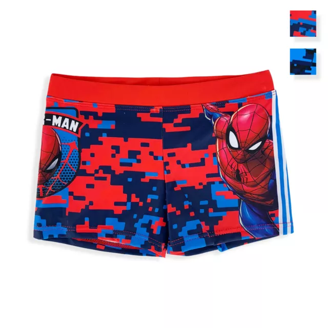 Costume mare Marvel Spiderman ufficiale pantaloncino boxer bimbo piscina 5347