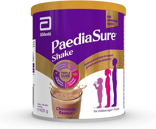 PAEDIASURE CHOCOLATE FLAVOUR Nutritional Supplement Drink400g NEXY DAY
