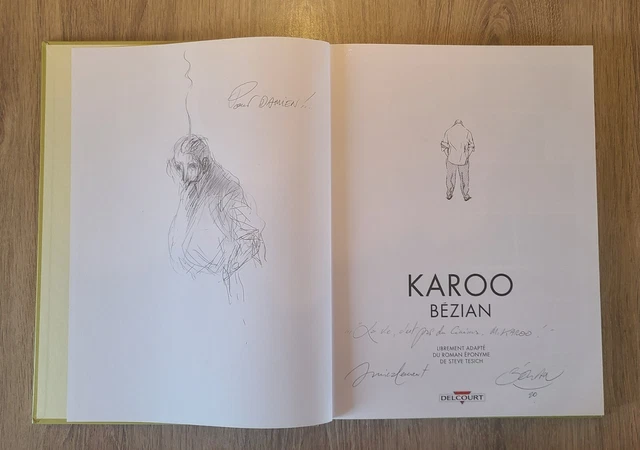 BD EO - DEDICACE - Karoo - Bézian d'après Tesich - TBE