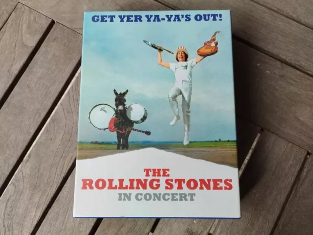 THE ROLLING STONES - In Concert - Get Yer Ya-Ya´s Out! - 3 CD & 1 DVD neuwertig