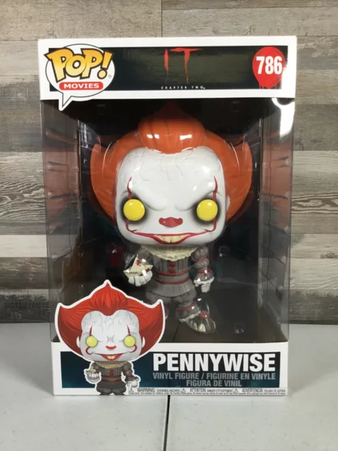 FUNKO POP MOVIES It Chapter 2 Pennywise with Boat 10 inch 786