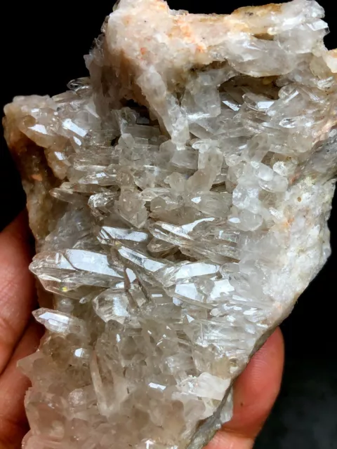 168g 1PCS Raw Natural Beautiful White QUARTZ Crystal Cluster Specimen i446