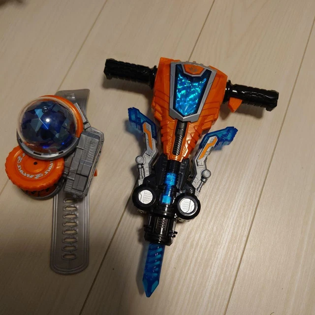 Bandai Mashin Sentai Kiramager Kiramei Silver Complete Dress-Up Set Dx Sha...
