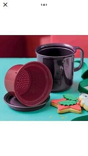 TUPPERWARE BROCCA Snella due torri con infusore EUR 21,90 - IT