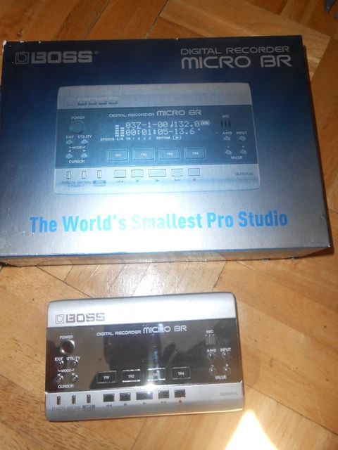 BOSS Micro BR Digital Recorder - Pocket Home Recording Studio Unit + Box (Used)