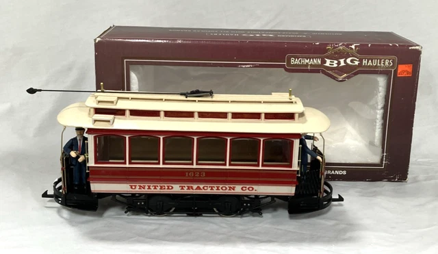 鉄道模型 Bachmann Big Haulers United Traction Co. VINTAGE BACHMANN BIG Haulers G Scale United Traction Co. Streetcar
