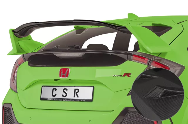 CSR Heckflügel mit ABE für Honda Civic Type R FK8 alle 2017- CSR-HF682-M Carbo