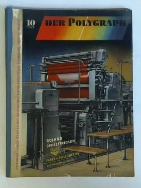 Allgemeiner Anzeiger für die gesamte Druckindustrie, Reproduktionstechnik, Buchb