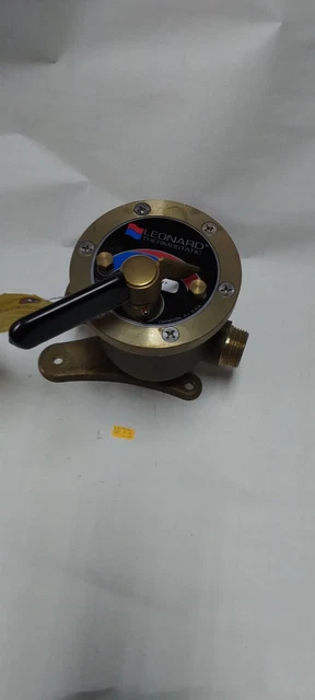 Vane Mélangeuse Thermostatique LEONARD Type TM 30-E - 3/4" - Neuf En Boîte - Origine USA