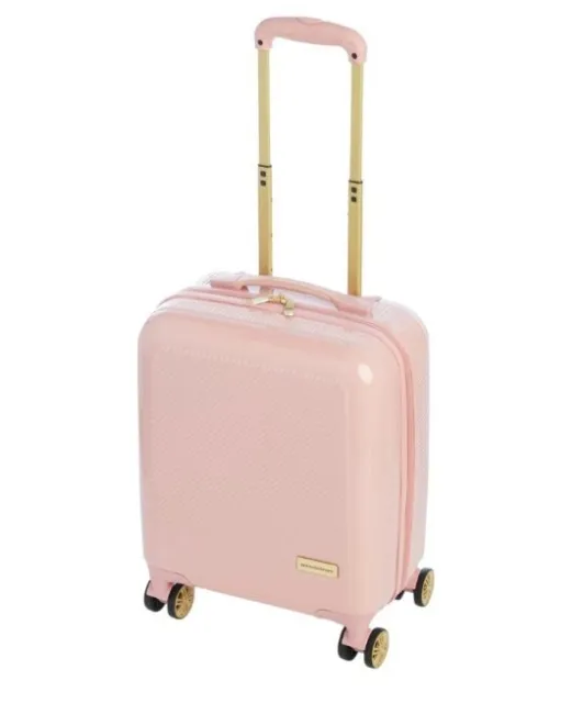 Samantha Brown Mini 16" Hardside Spinner Luggage-Blush Pink-NWT