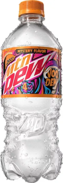 Mtn Dew Voodew Mystery Flavor 2022 20 OZ. Full Unopened Limited Edition