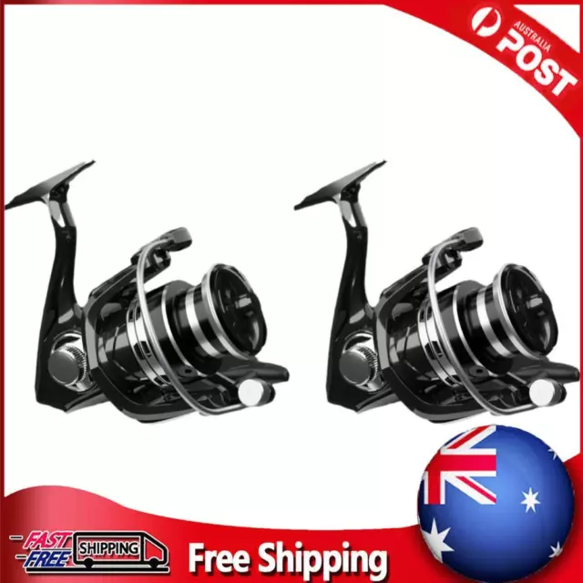 Spinning Reel 8kg Max Drag 5.2 1 Gear Ratio Metal Body Fishing Reel (HK2000)