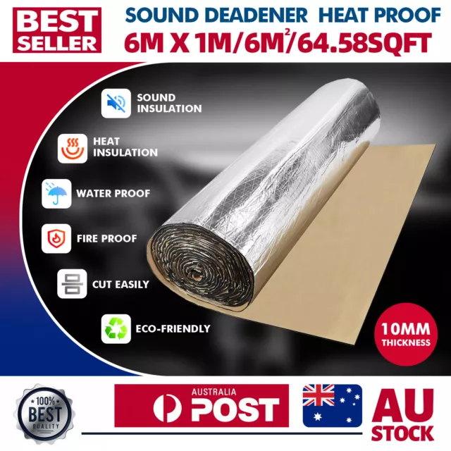 Heat proof store sound deadening