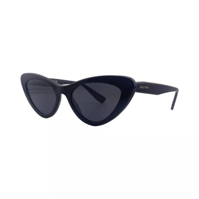 Miu Miu Black Cat Eye Sunglasses 55mm 19mm 140mm - MU 01VS 1AB-5S0