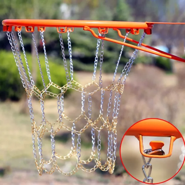 Neu Netz Basketball Verzinkt Brandneu Doppelfarbe Effektiv Knopfdesign